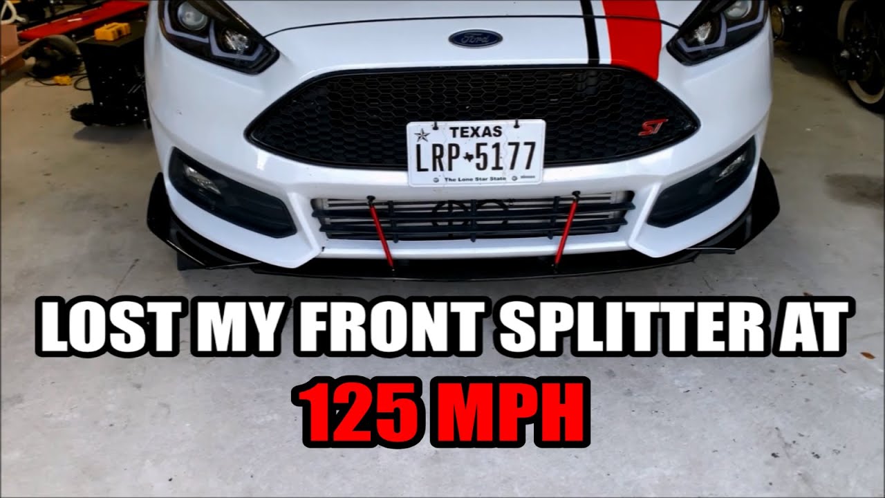 New Front Splitter and Rods from WISH! YouTube