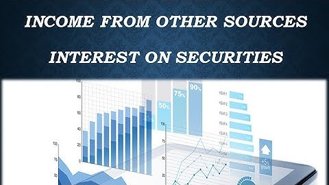 Interest on Securities: Income from Other Sources 
