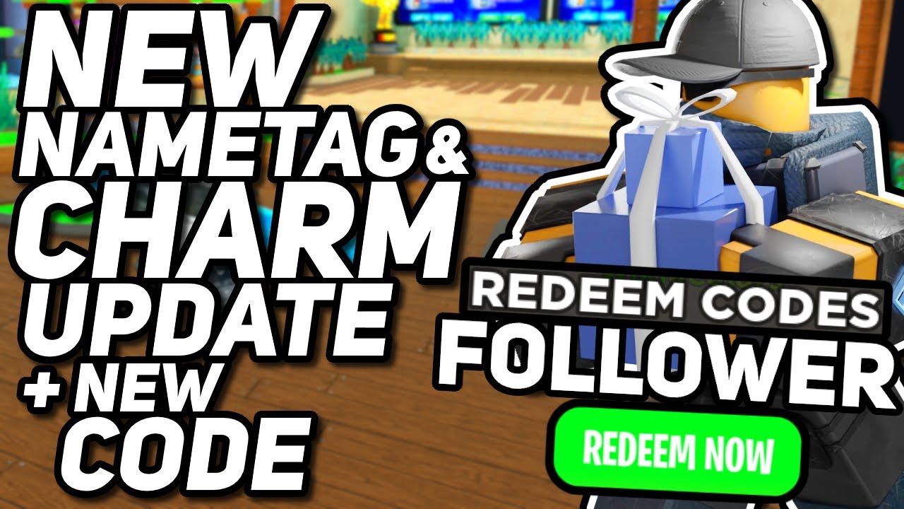 NEW CODE! - NEW NAMETAG & CHARM UPDATE - Tower Defense Simulator 