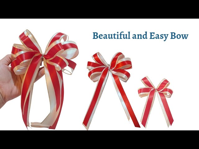 How to Make a Curly Ribbon Bow