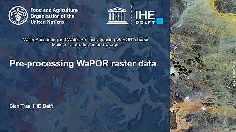 [WAPOROCW] M1-3.2 Preprocess WaPOR raster data