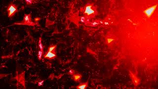 Abstract Red Galaxy Crystals & Theta Wave Binaural Beats | Fall Asleep Fast & Stay Asleep Longer