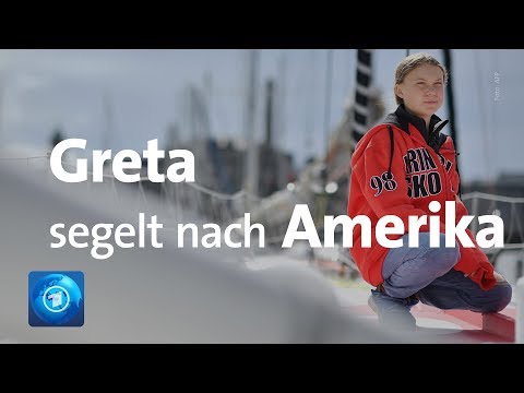 Video: Greta Thunberg Segelt über Den Atlantik Zu Klimagipfeln