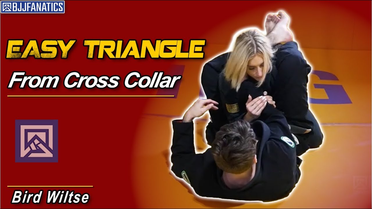 Cross Collar Into Triangles by Sathya Bird Wiltse - YouTube