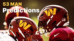 FINAL Washington Commanders 53 Man ROSTER PROJECTION 2024 #nfl thumbnail
