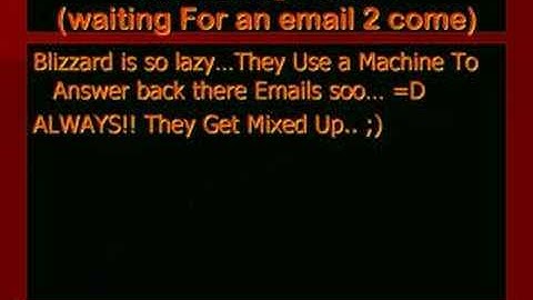 HACKING A WOW ACCOUNT ( FAST MODE)