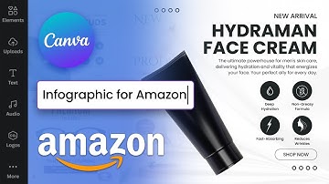 Type this words for FREE Infographics in Canva for Amazon Listing. Canva tutorial infographic design