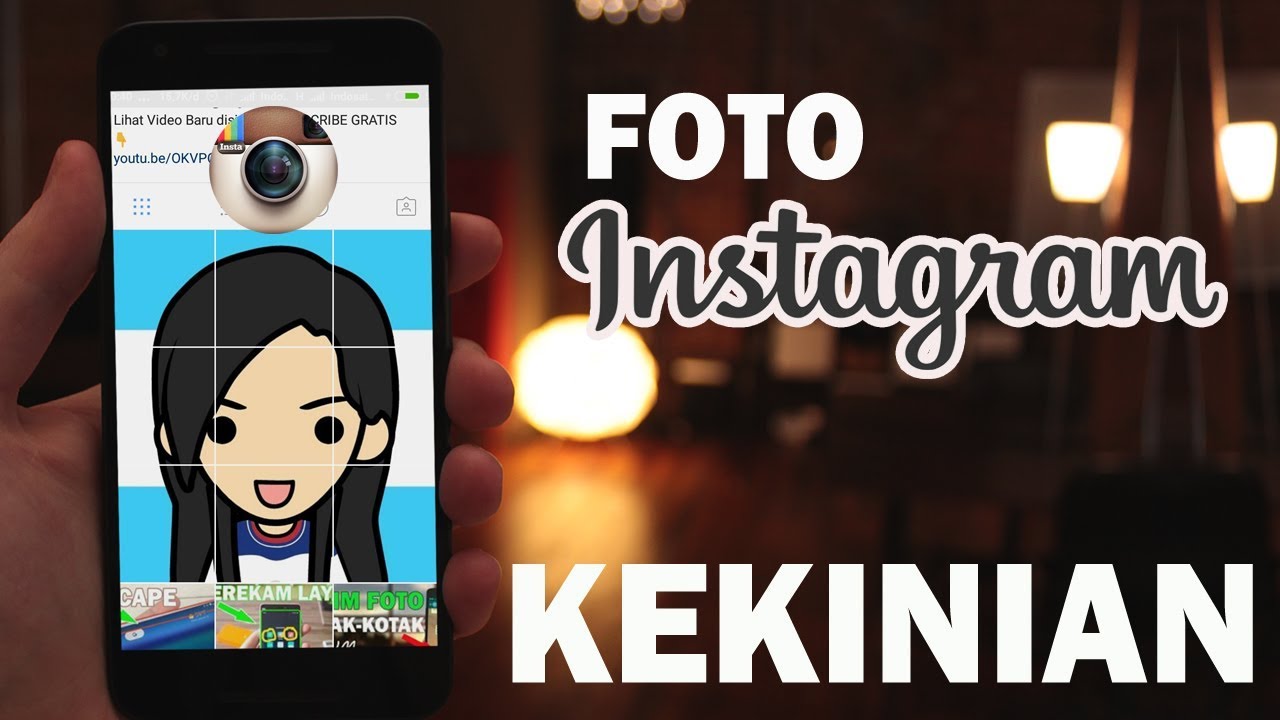 Cara Membuat Foto Puzzle Di Instagram Yang Kekinian Terpotong