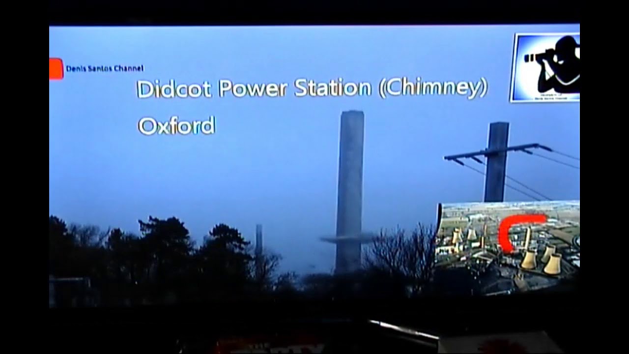 Didcot A Power Station Chimney Demolished on Sunday 9th February 2020