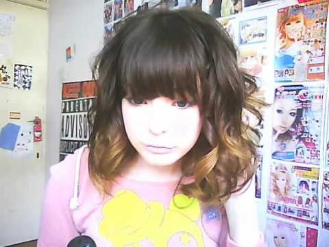Cute Curly Fake Bob Tutorial (かわいいボブチュートリアル)