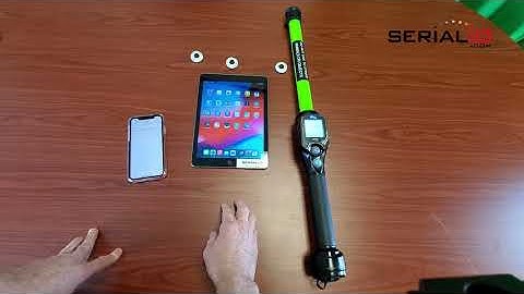 Connecting an AllFlex RS420 to an iPad/iPhone to Scan Livestock Tags into iOS Apps