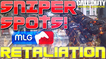 Best Competitive SNIPING SPOTS on RETALIATION (Infinite Warfare GB Sniper Spots) COD IW Sniping Tips