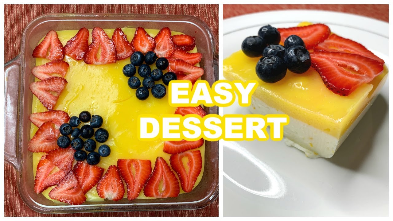 Easy Dessert YouTube