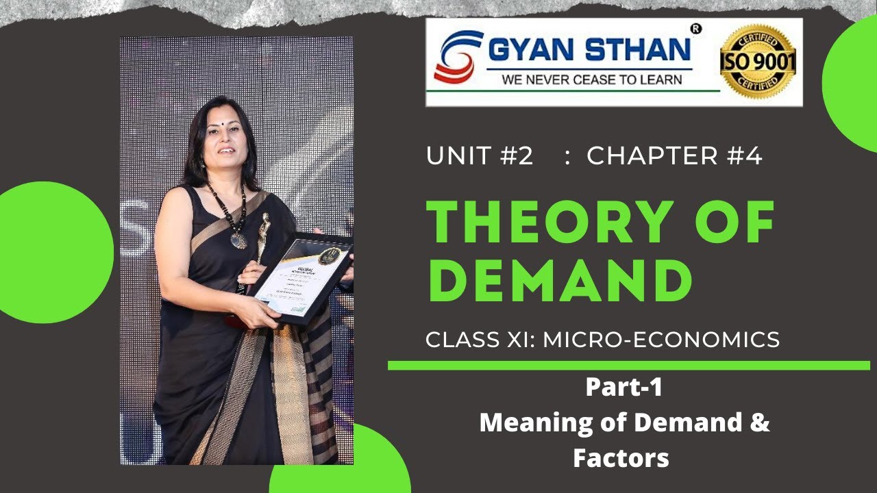  L 1 Meaning Of Demand Factors YouTube