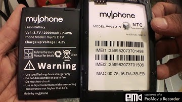 My|Phone My75 DTV (Safe Mode Stuck)