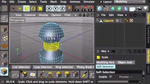 C4D Selection Tools (Part 1): Loop,Fill, Grow, Shrink, Outline and Ring