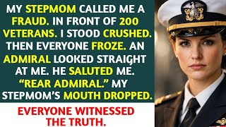 Information “My Stepmom Called Me a Fraud at My Dad’s Ceremony — Then an Admiral Saluted Me ‘Rear Admiral’’ News