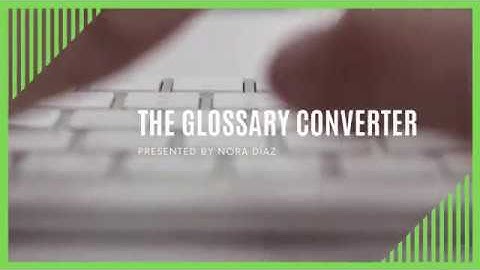 The Glossary Converter for SDL Trados Studio