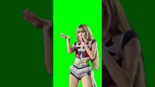Lisa Dancing Like Jennie Green Screen