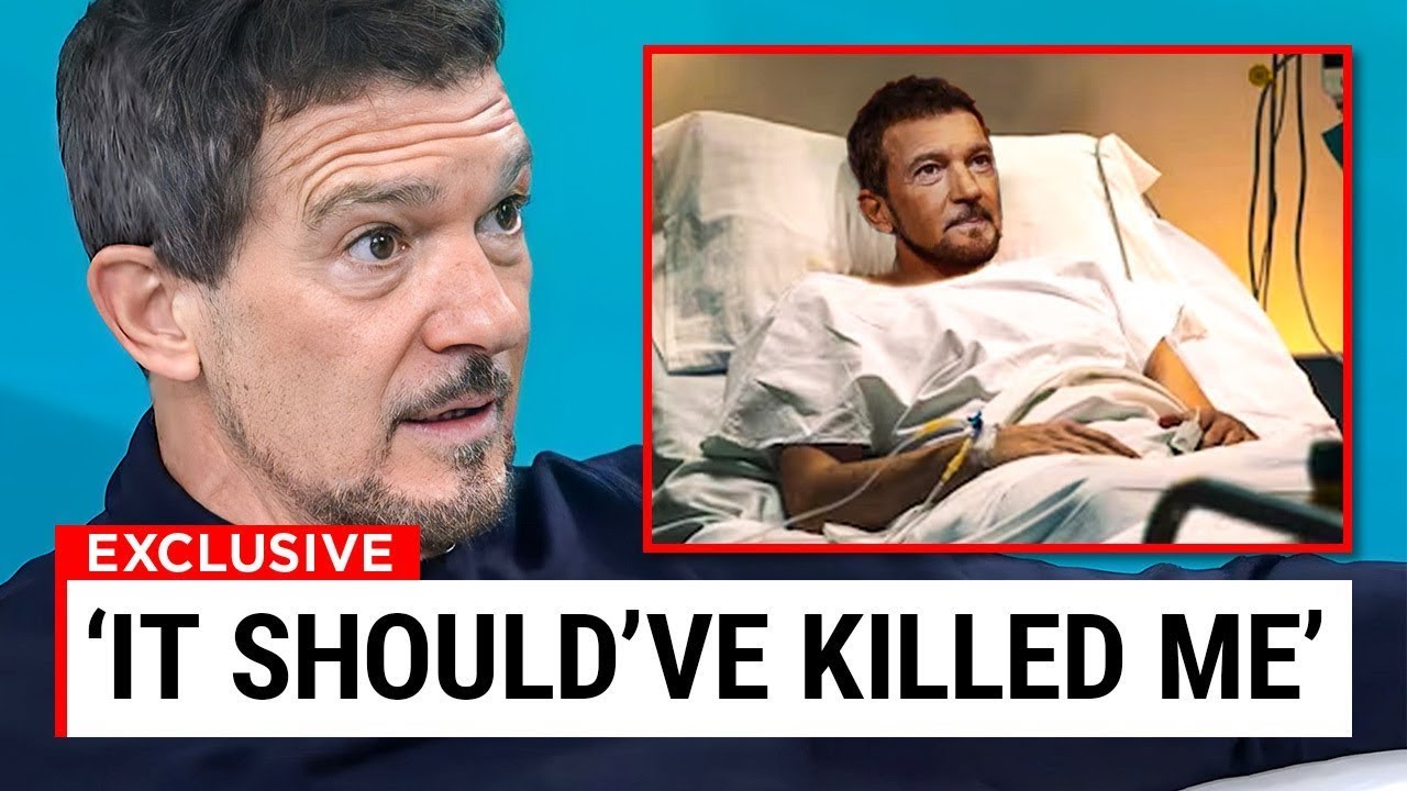 Antonio Banderas REVEALS His Heart Attack SAVED His Life.. YouTube