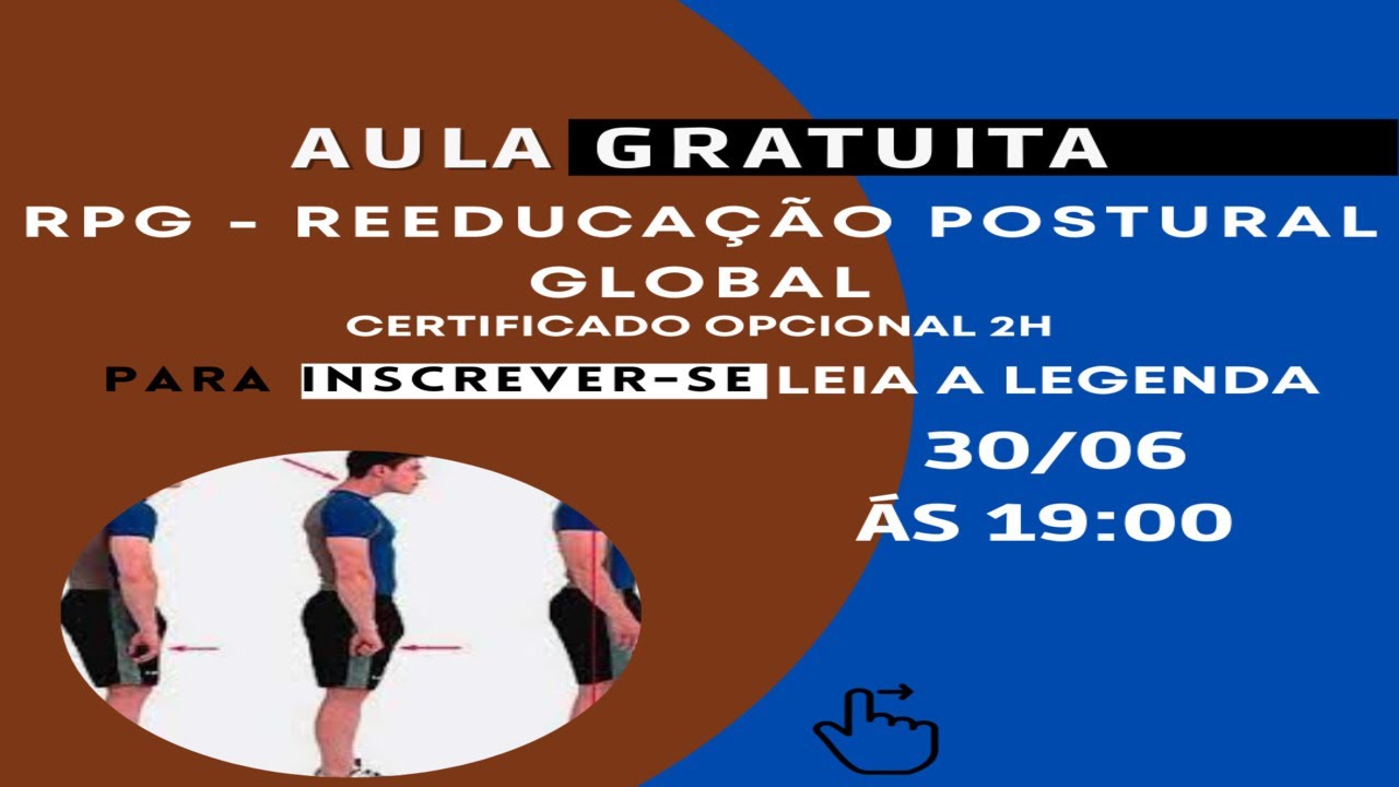 Curso de Reeducação Postural Global – RPG – Organizações Nza