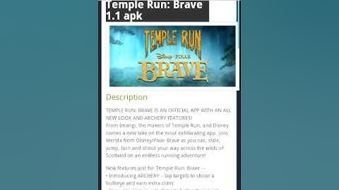 How to get Temple Run Brave FREE -Android