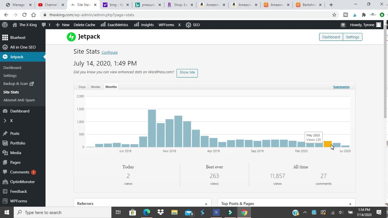 blogging update 1 and a half years of blogging