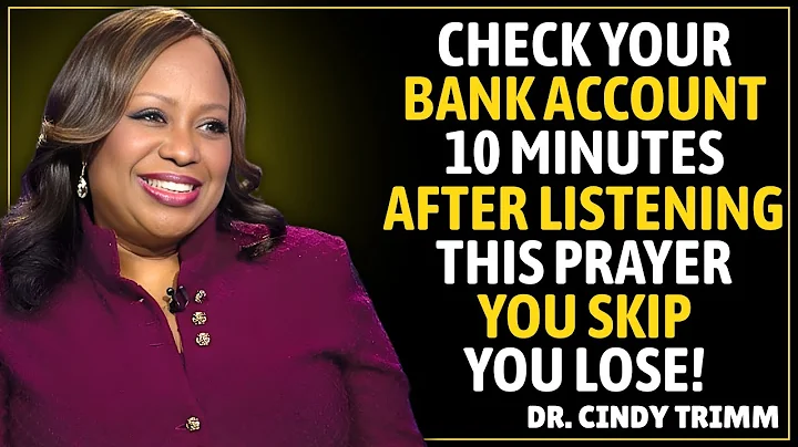 You will Attract A Financial Miracle Just by Hearing This Prayer | Dr. Cindy Trimm