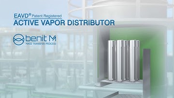 Dividing Wall Column - Active Vapor Distributor