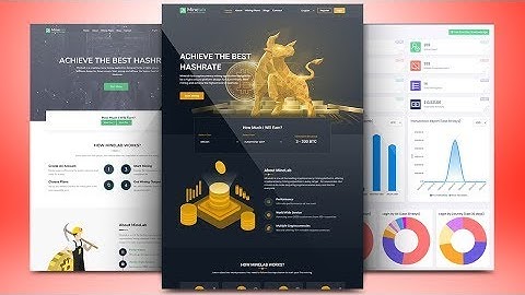 Create Complete Mining Website with MineLab php script | Powered By ViserLab