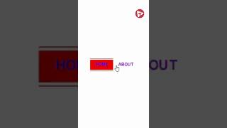 How To Create Menu With Hover Effect Using HTML and CSS | Tutorial