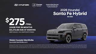 Hyundai Santa Fe Hybrid 05/22/2026 7430637