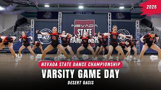 Varsity Game Day | Desert Oasis | Nevada State Dance Championship 2026
