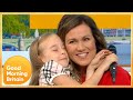 Ukrainian 7-Year-Old &#39;Let It Go&#39; Singer Has Joyful Reunion With Susanna Reid | Good Morning Britain