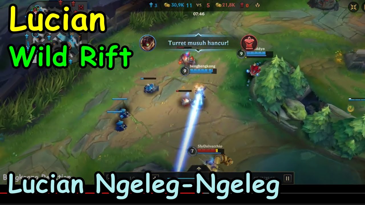 Lucian Pertama Kali Pake | League of Legends: Wild Rift - YouTube