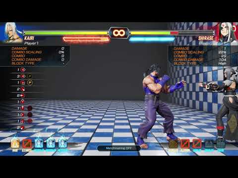 Fighting EX Layer - A few Kairi combos