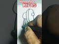 belajar menggambar kipas #drawing #gambar #art #menggambar