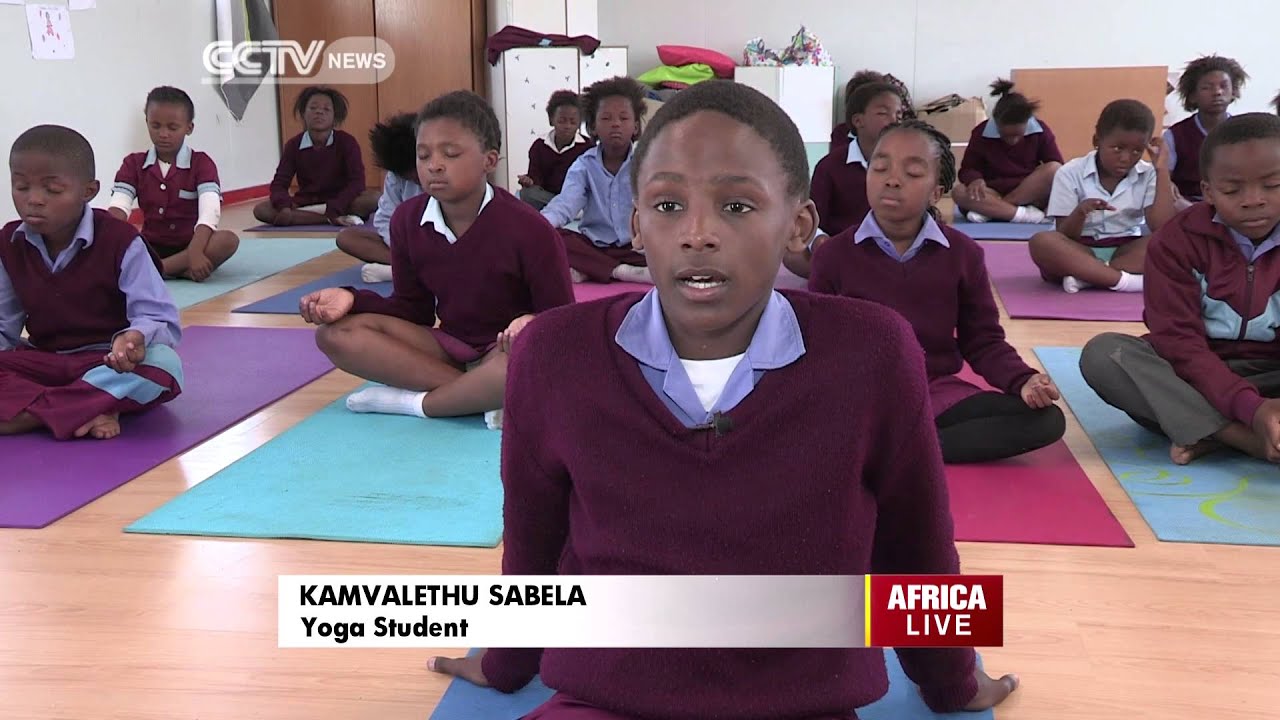 South African Kids Harness the Power of Yoga YouTube