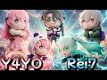 ゲマズ VS Y4T4【第1戦?】アソビ大全でRei7ちゃんをぺしょらせる笹木咲【にじさんじ切り抜き】