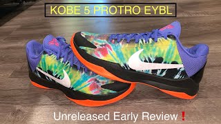 Nike Kobe 5 Protro EYBL Tie Dye Promo Detailed Review (First Look)