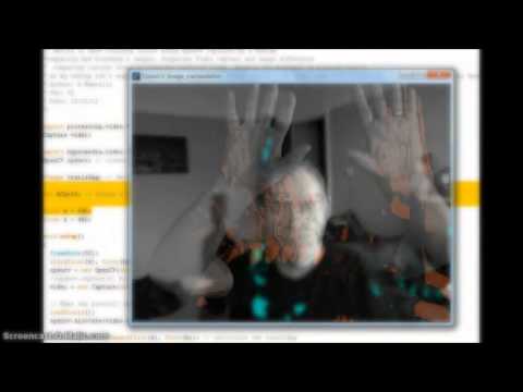 OpenCV WebCamPaint in Processing