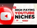 The 10 most profitable niches on youtube highest cpm  rpm 2024
