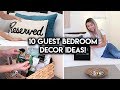 GUEST ROOM MAKEOVER | BEDROOM DECOR IDEAS