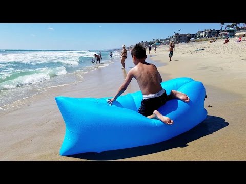 Video: Sofa Lamzac Na Napuhavanje (35 Fotografija): Odaberite Ležaljku Za Hangout I Viseću Mrežu Za Bivak, Samonapuhavajuću Garnituru I Ležaljku Na Plaži Airpuf, Recenzije