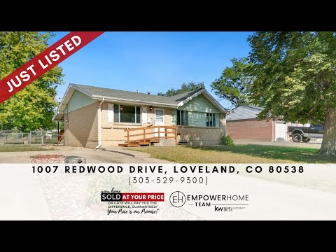1007 Redwood Drive, Loveland, CO home video tour