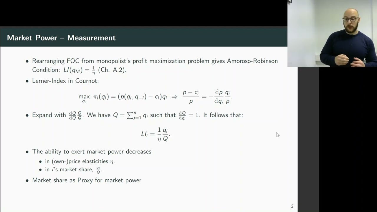Competition Policy and Strategy - Lecture V