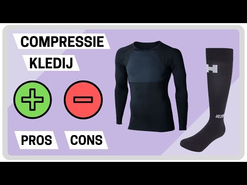 Wat zijn de voor en nadelen van sporten met compressiekledij?