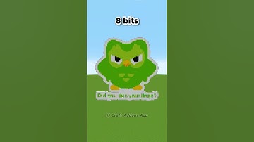 Minecraft Angry Duolingo：1 bit 2 bits 4 bits 8 bits 16 bits 32 bits 64 bits