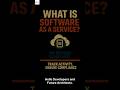 What is Service as Software #programming #coding #softwaredesign #softwarearchitect #education