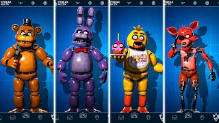 FNAF AR Animatronics Jumpscare & Workshop Animations